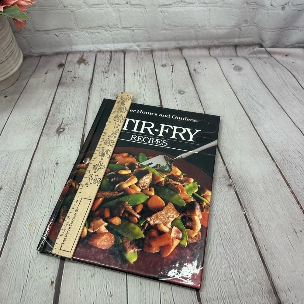 vintage 1985 Better Homes And Gardens stir-fry recipes Cookbook